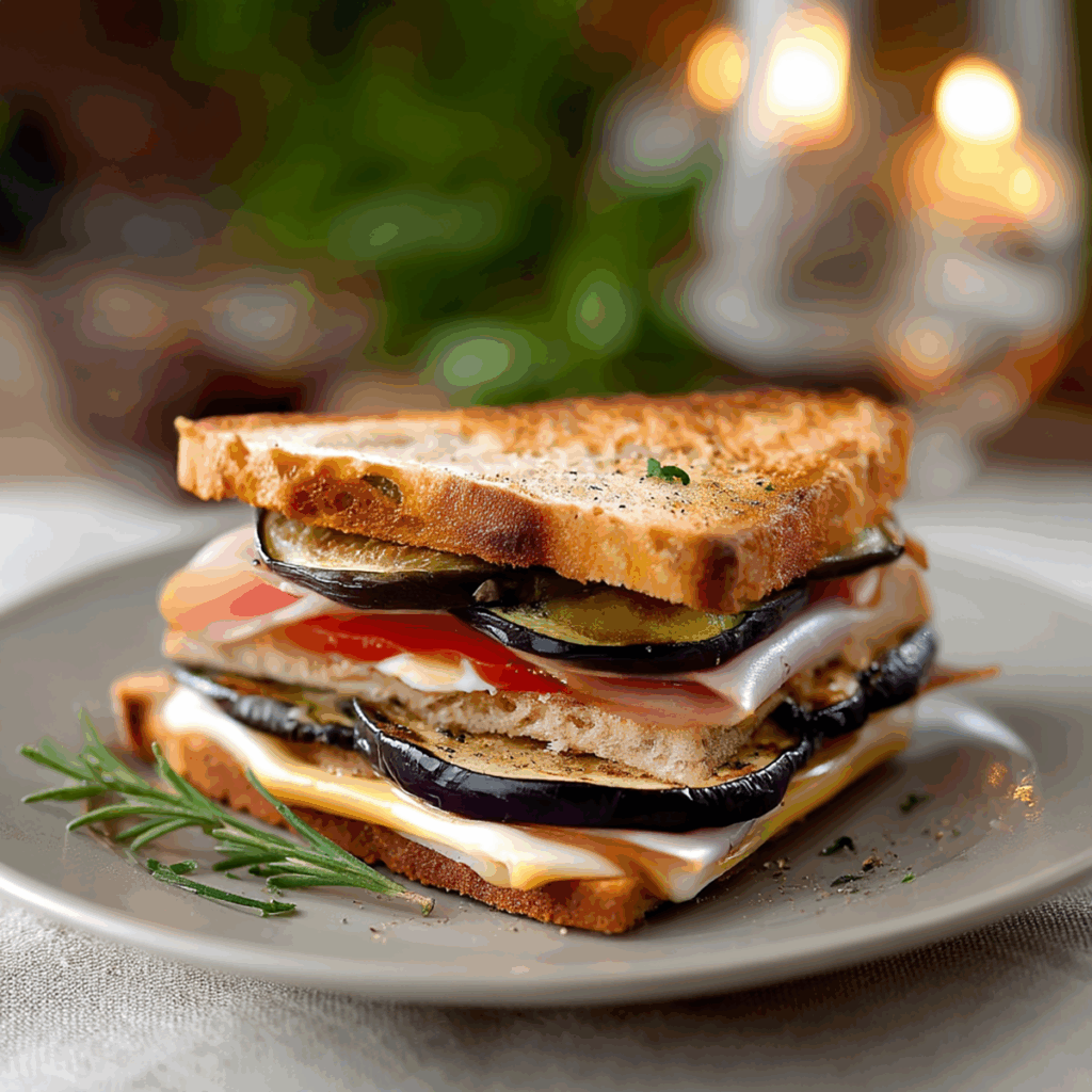 Tramezzini con prosciutto cotto